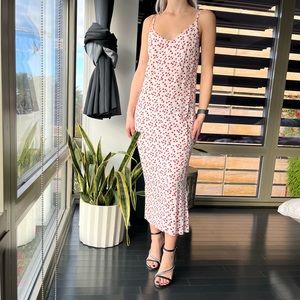 reformation midi dress